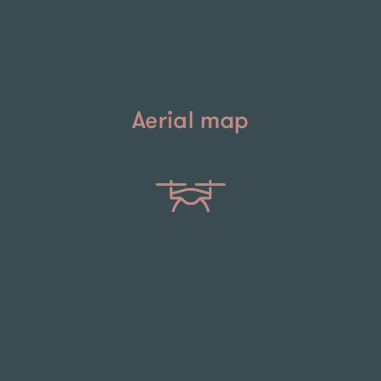 Grey Aerial map thumbnail image with pink text and drone icon for Arbor Residences by AVJennings located in Rochedale, QLD, 4123. Townhomes for sale in Rochedale. 