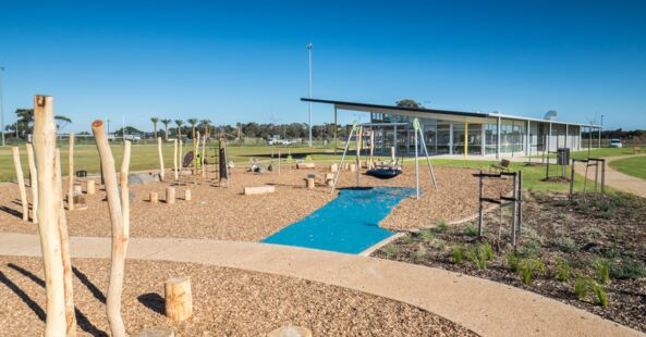 Eyre community park by AVJennings located in Penfield, SA 5121. Land for sale in Penfield. 